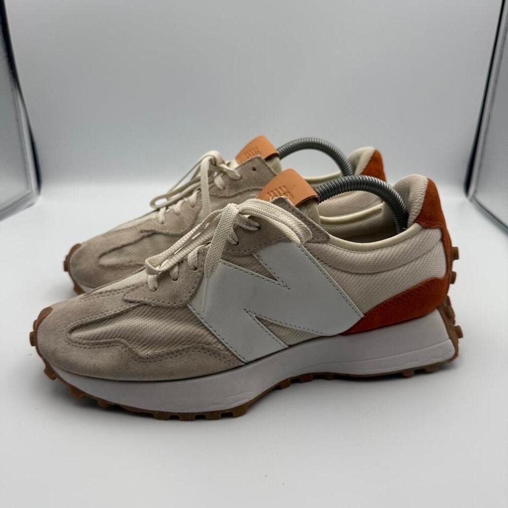New Balance 327 WS327RA Sea Salt/Rust Oxide Suede sz 9.5 women’s/8 men’s No box